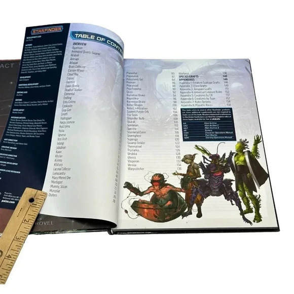 Paizo Starfinder Alien Archive 4 Book Role Play Game HC New - Picture 5 of 8